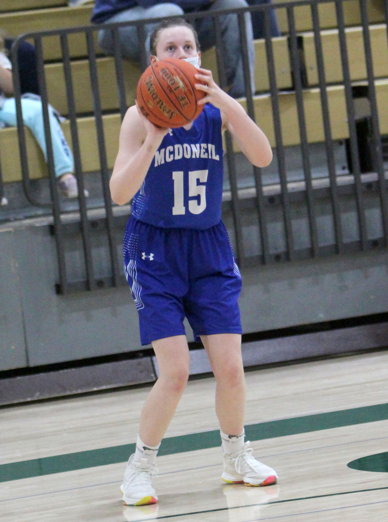 McDonell girls basketball at Northwood 2-18-21